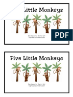 Five Little Monkeys: Developed by Cherry Carl