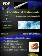 Conditional Statements