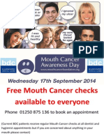 Mouth Cancer Poster PDF