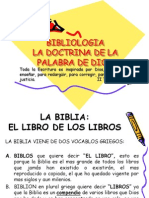 Bibliologia La Doctrina de La Palabra de Dios