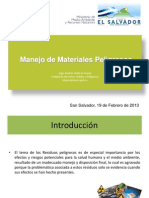 MARN-Manejo de Materiales Peligrosos