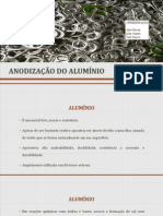 Anodização Do Alumínio