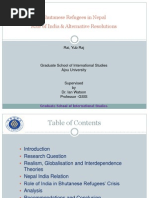 Download Bhutanese Refugees in Nepal Role of India International Relations by Rai Yub Raj SN23921963 doc pdf