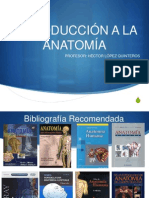 Introducción e Historia de La Anatomía (CLASE1)