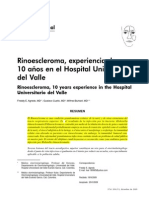 Definicion Rinoescleroma