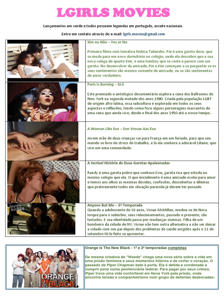 Lista de Filmes e Séries - LGirls Movies | PDF | Carmilla | Amor, image size:768x1024