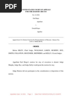 8th Circuit - Ringo Stay Denial