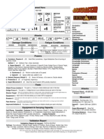 M&M Character Sheet For General Disorer