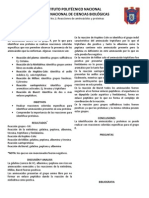 Bioquimica Reacciones de Aminoacidos y Proteinas