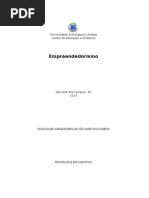ATPS Empreededorismo