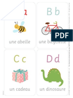 L'Alphabet Francais Flash Cards