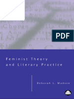 Deborah L. Madsen Feminist Theory and Literary Practice 2000