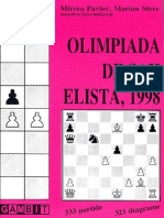 Olimpiada de Șah Elista, 1998 [Mircea Pavlov]