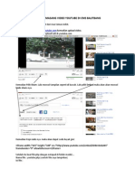 PASANG VIDEO YOUTUBE Di CMS Balitbang
