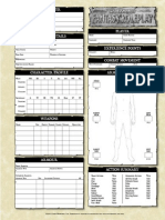 Character Sheet