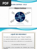 Diapositivas Mejora Continua