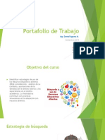 Portafolio de Trabajo