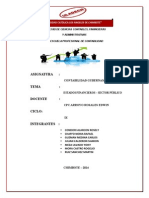 Estados Financieros Sector Publico