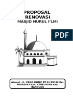 RENOVASI MASJID