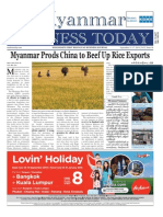 Myanmar Business Today - Vol 2, Issue 36