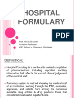 Hospital Formulary