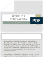 Republica Centralista