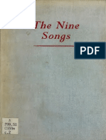 Nine Songs A Study of Shamanism in Ancient China