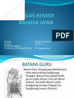 Tugas Remidi Bahasa Jawa Dicky Farista