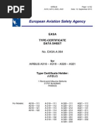 EASA TCDS A.064 AIRBUS A318, A319, A320, A321 Single Aisle