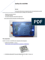 How To Build A Bluetooth Interface For A miniVNA Antenna Analyzer