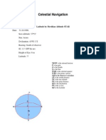 Celestial Navigation