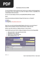 How To Setup Employee Directory