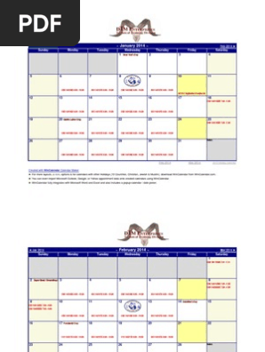 Calendar