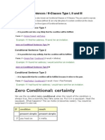 Zero Conditional: Certainty: Conditional Sentences / If-Clauses Type I, II Und III