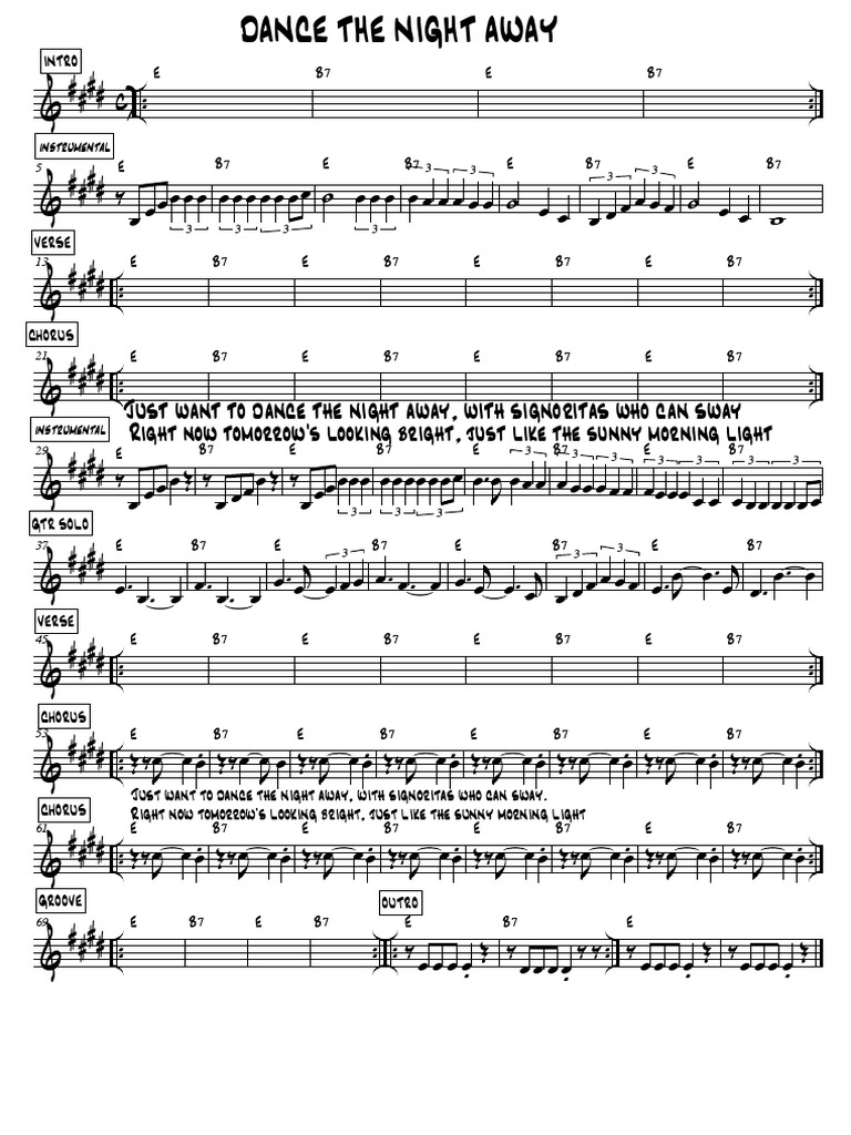 Dance the Night Away