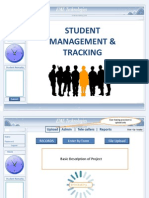 Student Management & Tracking System