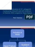 Effect of Combination of AT - Antagonist Candesartan Cilexetil and ACE-Inhibitors in Patients With Congestive Heart Failure