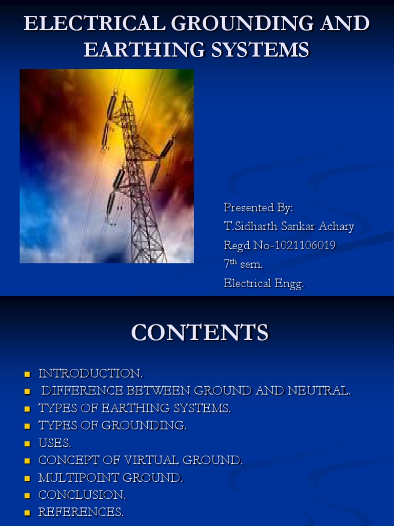 Single vs Multipoint Grounding Explained | PDF | Electric Power ...