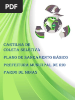 Cartilha de Coleta Seletiva Da EMBRAPA Agroindustria de Alimentos