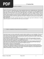 cns 6161 treatment plan- walter