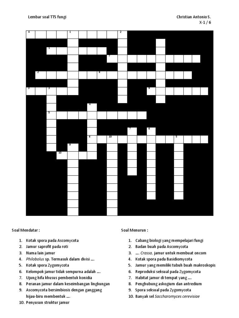 Teka Teki Silang  PDF