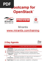 2 Day Bootcamp For OpenStack - Mirantis