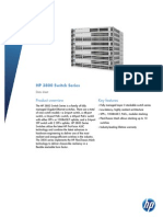 HP 3800 Switch Series