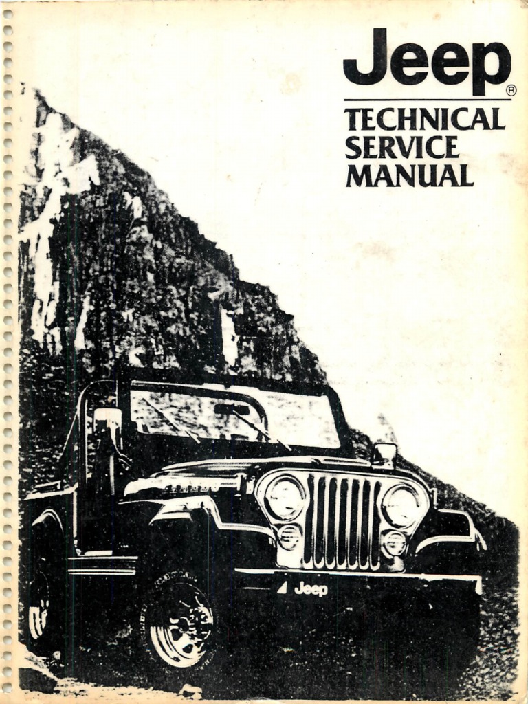 A 82WagoneerJeepTSMPart1 PowerPlant | PDF | Hertz | Vehicles