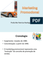 Cronologia e evolução do marketing promocional desde 1960