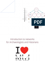 Introduction To Network Analysis For Archaeologists and Historians