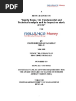 Equity Research Fundamental and Technical Analysis and Its Impact On Stock Prices