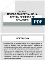 2 - Modelo Conceptual de La Gestión de Riesgo de Desastres