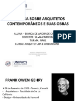 Frank Gehry - Bianca Cardoso