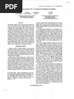 Fast Calculation of a Voltage Stability Index